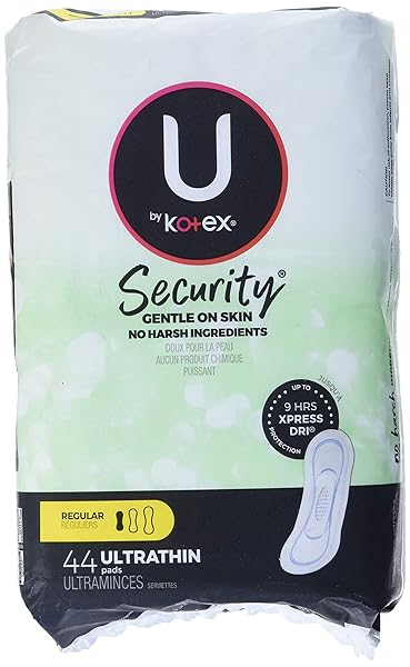 KOTEX NATURAL BALANCE ULTRA THIN, REGULAR