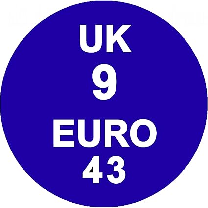 shoe size euro 43