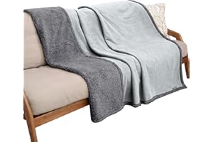 Kritter Planet Waterproof Dog Blanket, Reversible Water Proof Pet Blanket for Couch, Bed & Sofa, Washable Couch Covers for Large Dogs - Protects Furniture from Fur, Dirt, and Accidents