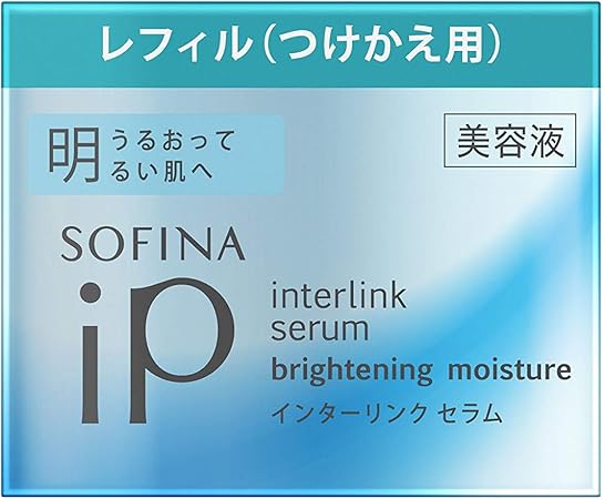 Amazon ソフィーナip アイピー インターリンクセラム うるおって明るい肌へ 明 つけかえ 55g 美容液 オールインワン 化粧水機能 乳液機能 明るい つけかえ 詰替え用 ソフィーナip アイピー オールインワン 通販