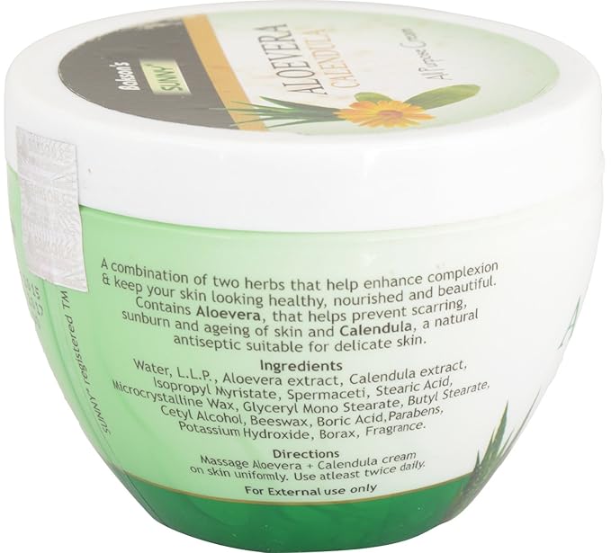 bakson aloe vera calendula cream