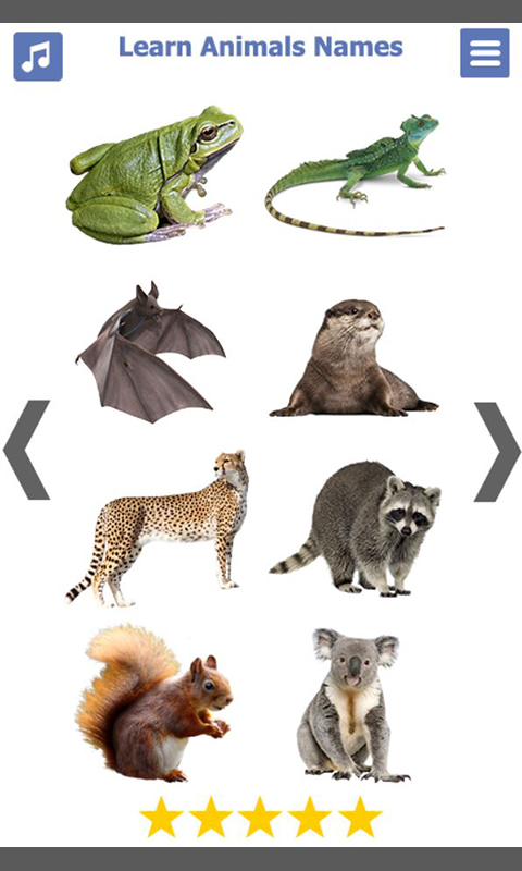 Learn Animals Name Animal Sounds Animals Pictures Amazon Com Appstore For Android