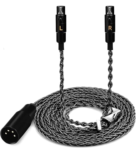NewFantasia Replacement Audio Upgrade Cable For Audeze LCD-2, LCD-3...
