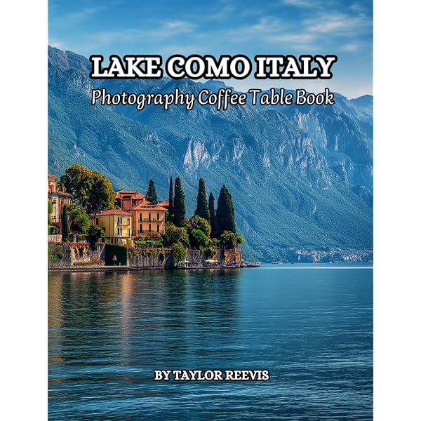 The Amazing Lake in Italy, Lake Garda Photography Coffee Table