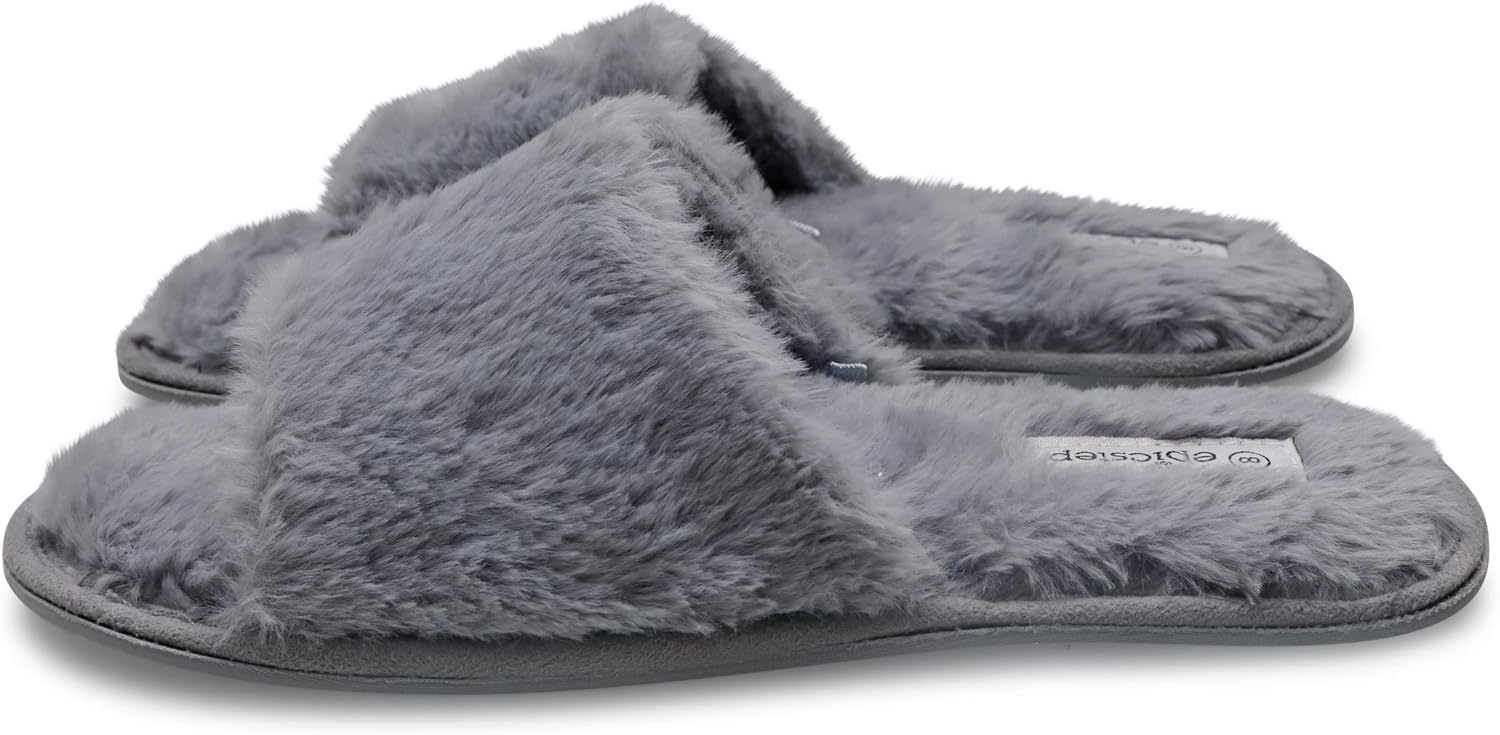 shoes with fur on them