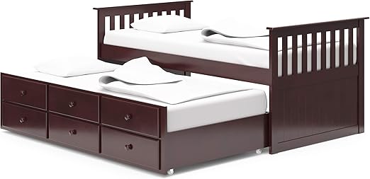 captain kids single bed