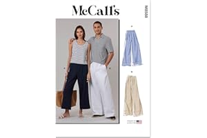McCall's Pants Sewing Pattern, Multicolor