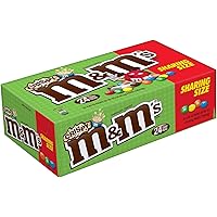 M&M'S Crispy Chocolate Candy Sharing Size 2.83-oz. Pouch, 24-Count Box