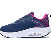 BROYON Womens Arch Support Walking Shoes Wide Toe Box Orthotic Sneakers Tennis Shoes for Plantar Fasciitis Pain Relief, Size 6-11