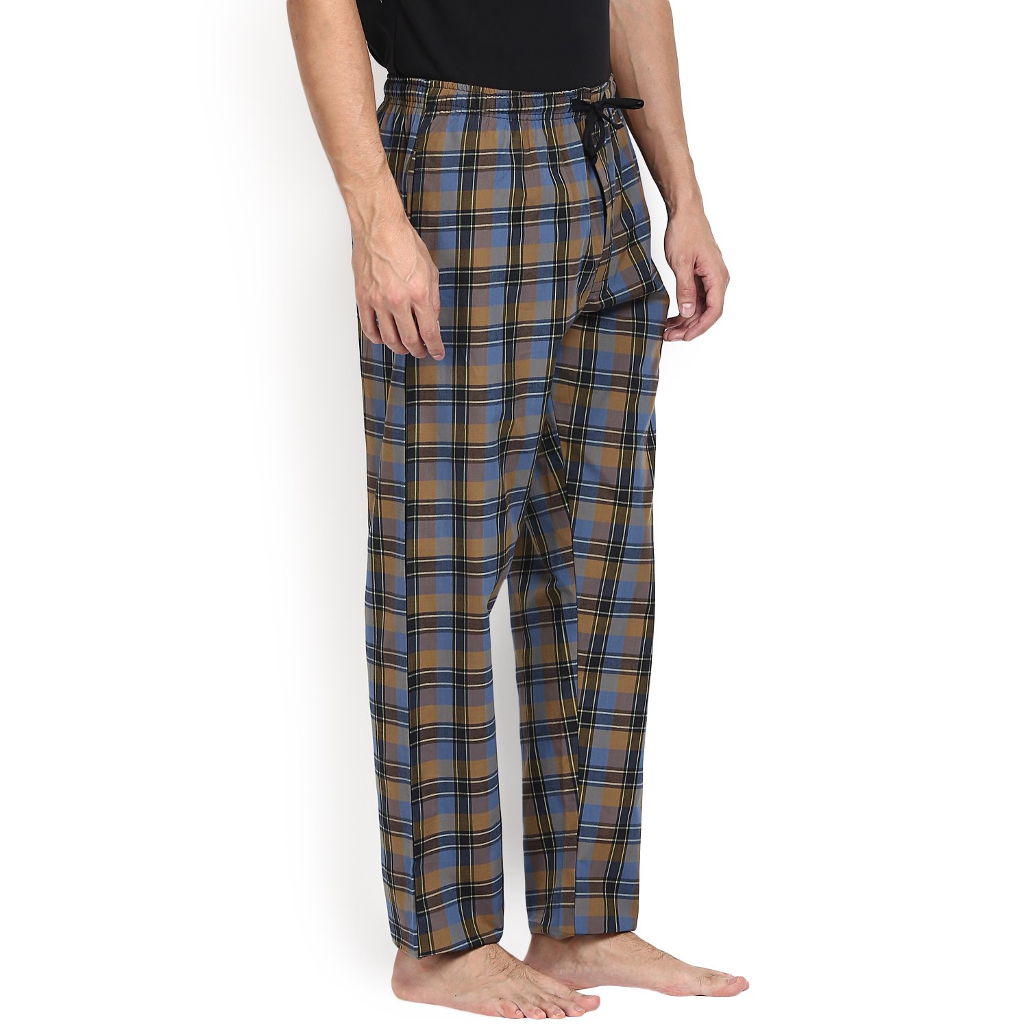 joven men's checkered pyjama