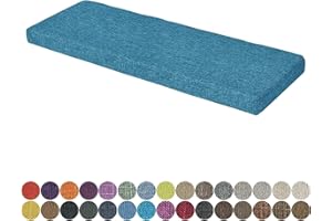 Bench Cushion - Outdoor/Indoor Patio Porch Swing Cushions, 48/40/50 x 12/14/16/18 inch Bay Window Seat Furniture Cushion Non-