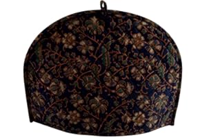 GDONLINE Indian Mandala Home Decor Handmade Cotton Creative Tea Cosy Peacock Mandala Tea Cozies Tea Pot Cover Cotton Print Tea Cozy 14x11 Inch