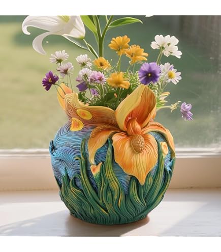 BlueSky社製インテリア　プランター Amazon.com: Blue Sky Ceramic Fish 9“ Planter : Patio, Lawn & Garden