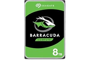 Seagate BarraCuda Pro 8TB Internal Hard Drive Performance HDD – 3.5 Inch SATA 6 Gb/s 7200 RPM 256MB Cache for Computer Deskto