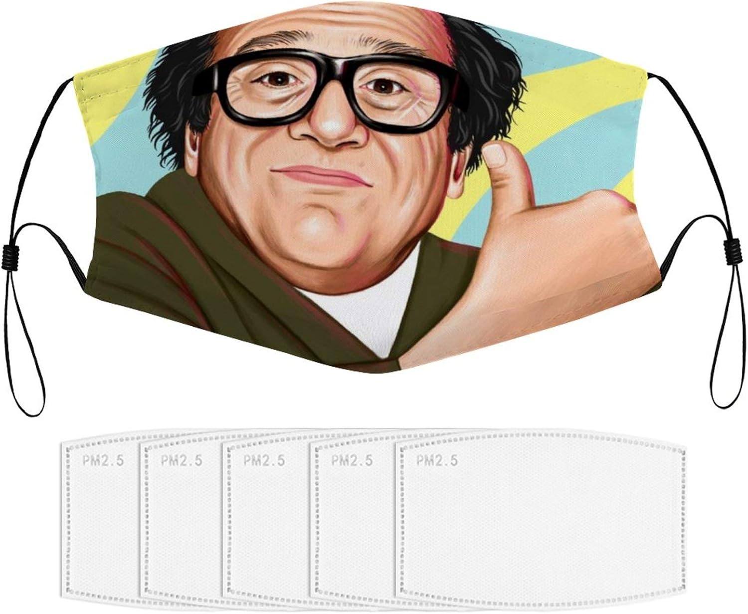 Amazon.com: Danny Devito Good Kids face mask Anti Dust Reusable Mouth ...