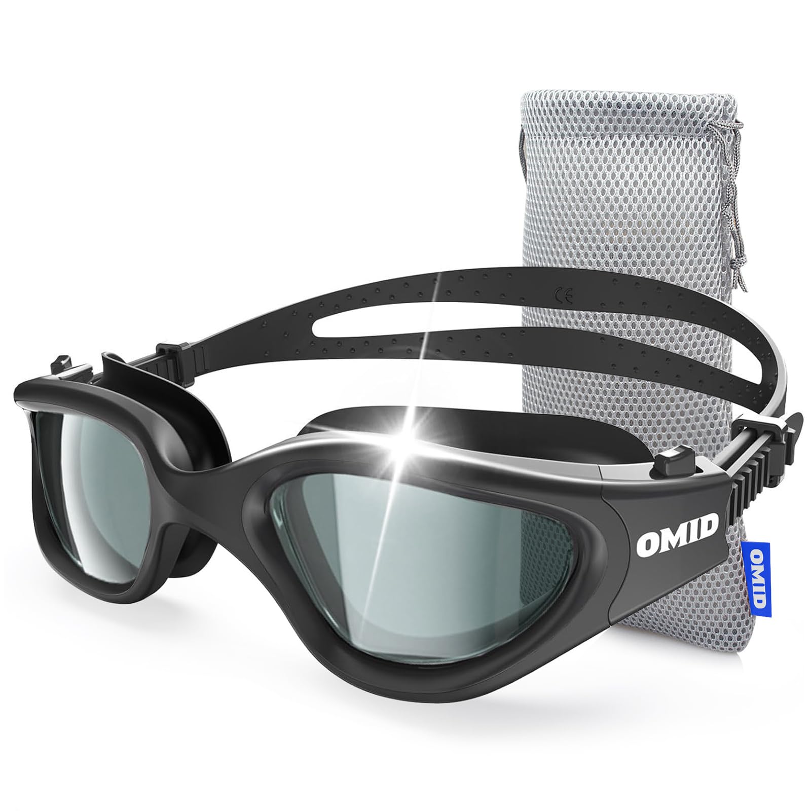Photo 1 of OMID Swim Goggles, P2 Polarized Swimming Goggles for Men Anti-fog Goggles Swimming for Adult Women