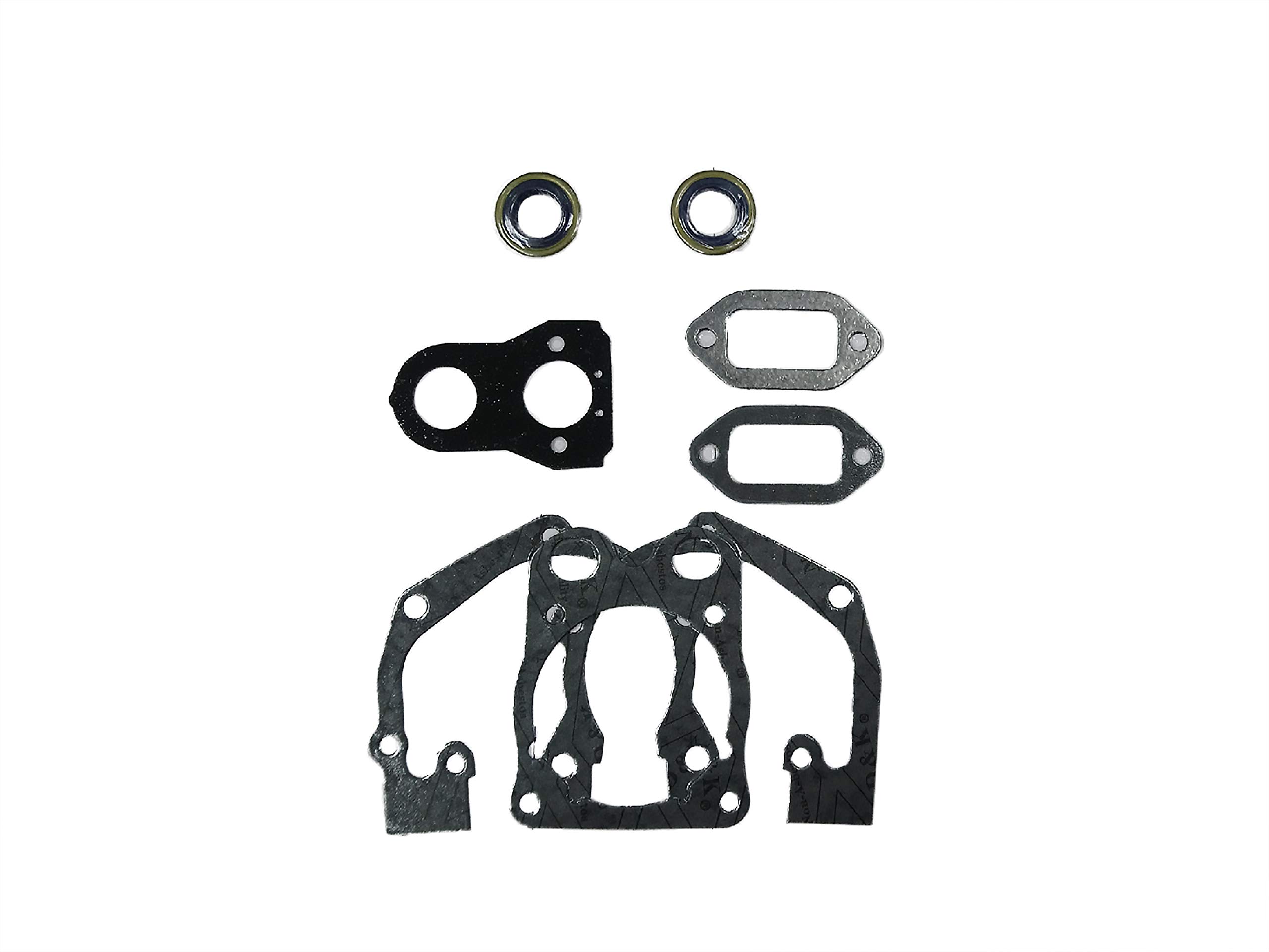 Photo 1 of ENGINERUN Cylinder Exhaust Gasket and Oil Seals Kit Compatible with Husqvarna Partner K760 Concrete Cut-Off Saw OEM 506385305 506 38 53-05