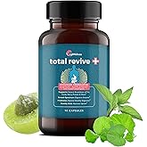 UpWellness Total Revive+ Digestive Enzymes - Broad-Spectrum Enzymes for Digestive Health - Supports Gut Health and Nutrient Absorption - Physician Formulated - 90 Capsules
