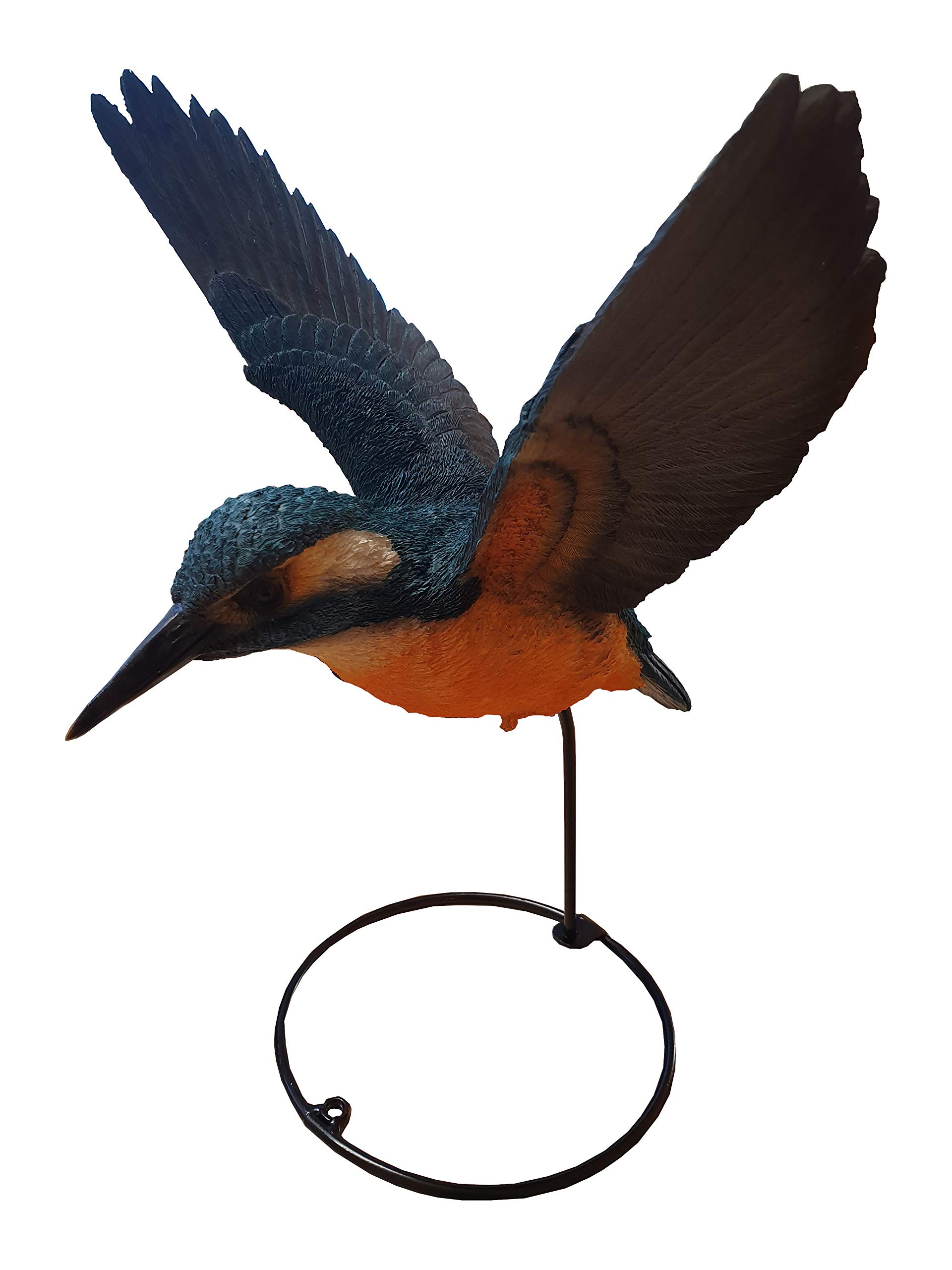 Vivid Arts Diving Kingfisher Highly Detailed Home or Garden Decoration (RL-AT30-B)