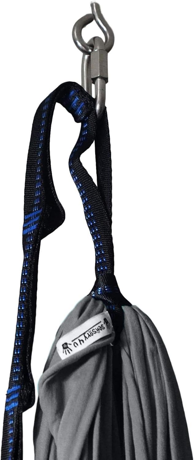 SENSORY4U Indoor Therapy Swing for Kids with Special Needs (Hardware Included) Snuggle Swing | Cuddle Hammock for Children with Autism, ADHD, Aspergers | Great for Sensory Integration (Gray Color) : Garden & Outdoor