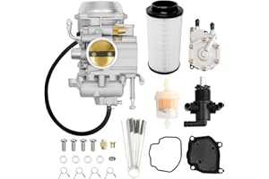 ATRACYPART Caburetor Fits Polaris Sportsman 300 335 400 450 500 600 700 Polaris Ranger 400 425 500 Polaris Trail Boss 330 325 Magnum 325 330 425 500 with Fuel Pump&Air Filter