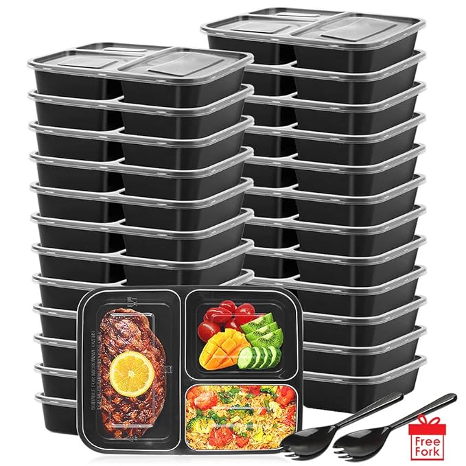 Disposible Meal Prep Containers, Whitgo disposable 3