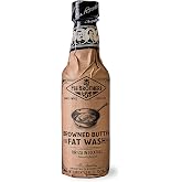 Fee Brothers Browned Butter Fat Wash, 5 fl oz (Pack of 1) | Ready to Use Cocktail Ingredient for Instant Fat Washed Spirits &