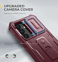 Dexnor for Samsung Galaxy S25 Case with Built-in
