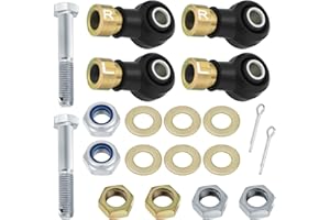 JAVIK Left Right Tie Rod End Kit for Polaris Sportsman 335 400 450 500 570 600 700 800 Magnum Scrambler Trail Blazer Trail Boss Xplorer Xpedition Xpress