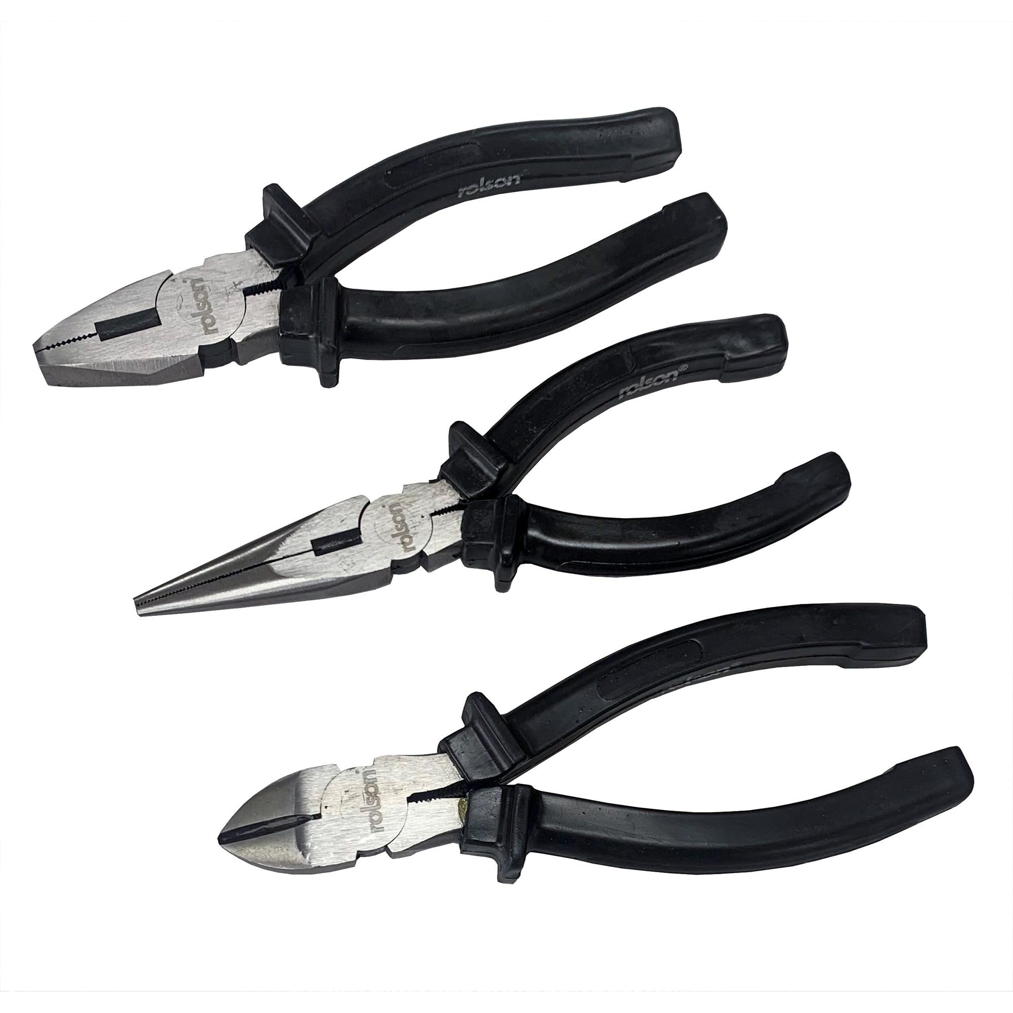Rolson 20604 3Pc 150mm Plier Set