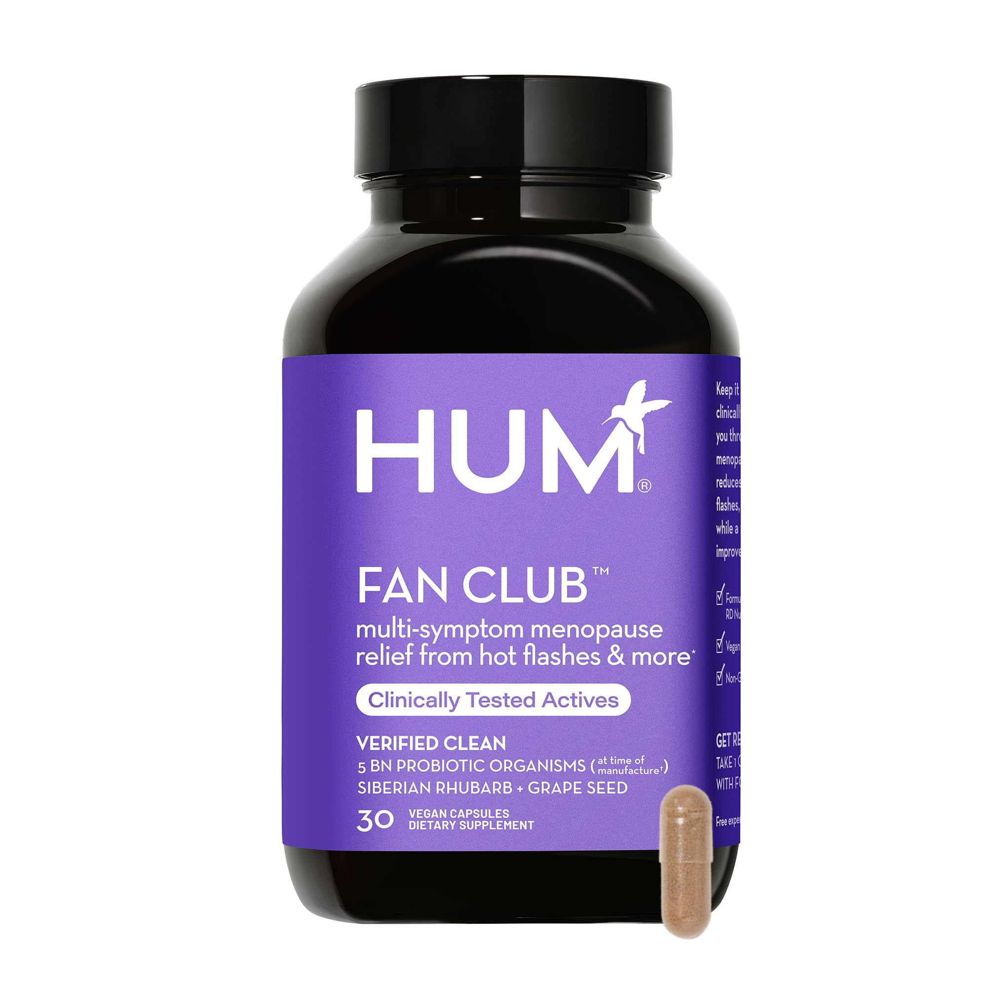 Mua HUM Fan Club Menopause Probiotic Supplement with Siberian Rhubarb