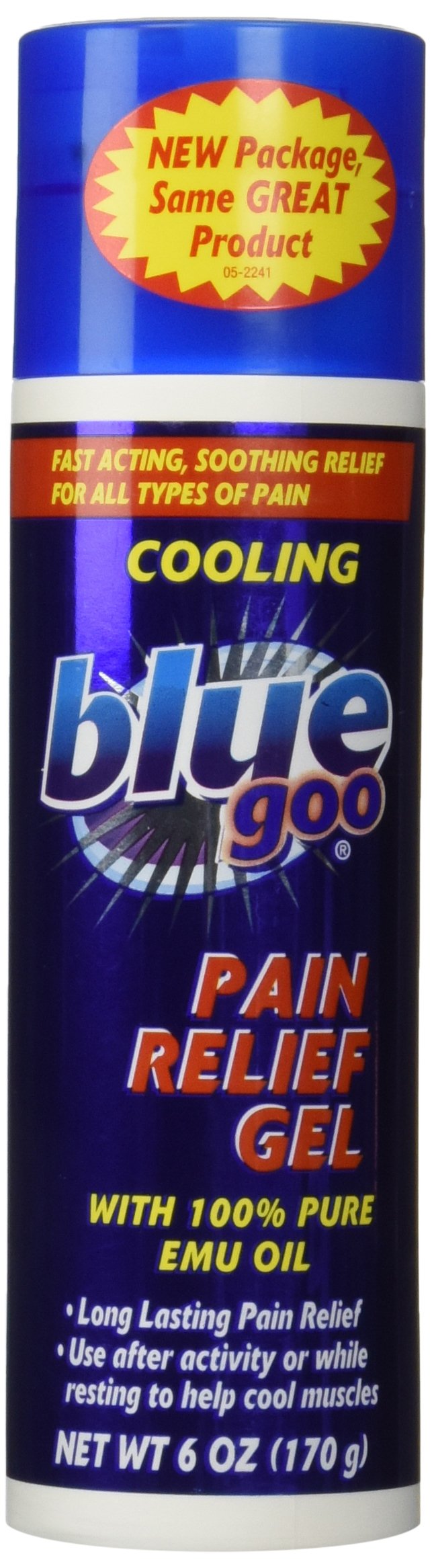 Blue Goo Pain Relief Gel, 4 Ounce Health & Personal Care