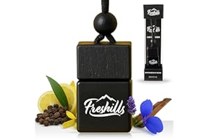 Savaje Car Air Freshener – Luxury Hanging Diffuser, Long Lasting 40+ Days, Premium Aromatic Fragrance for Cars – Freshills