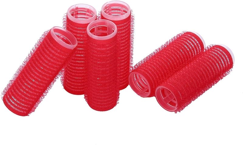 CS Beauty 42pc 15mm Small Self Grip Hair Rollers Curlers for Fast Setting