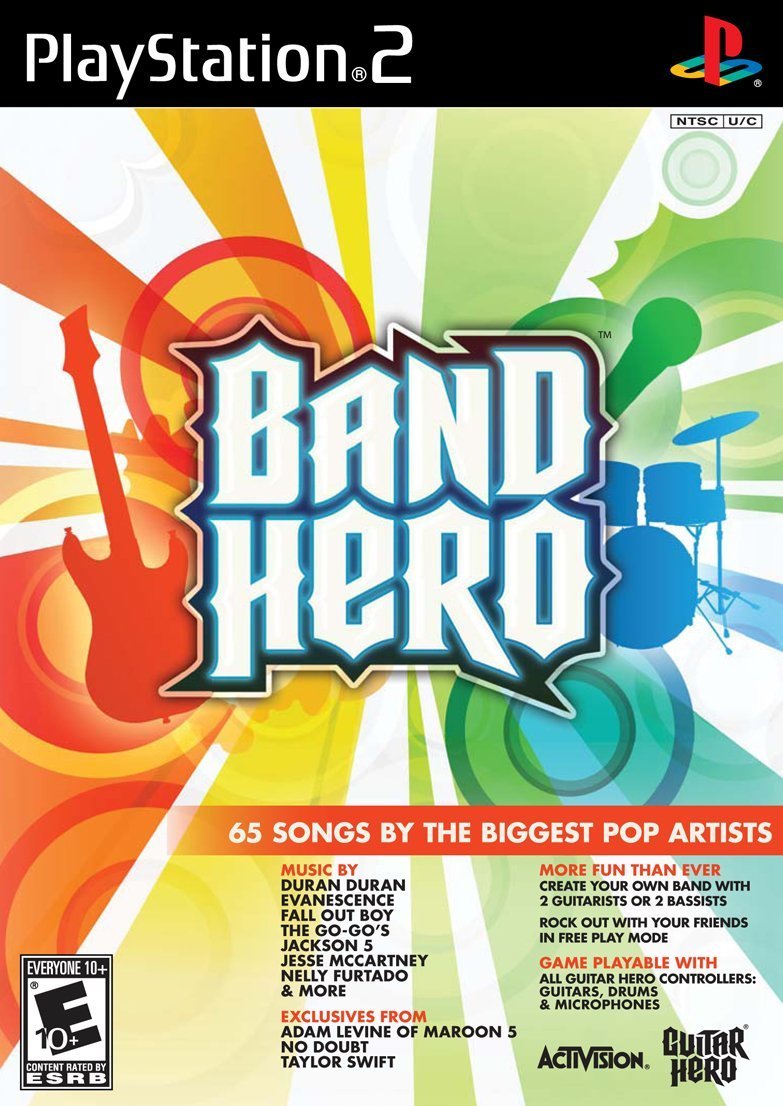 Band Hero Stand Alone Software - PlayStation 2