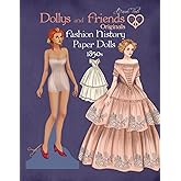 Dollys and Friends Originals Fashion History Paper Dolls, 1850s: Fashion Craft Vintage Dress Up Collection of Victorian Costumes (Dollys and Friends ORIGINALS Paper Dolls)