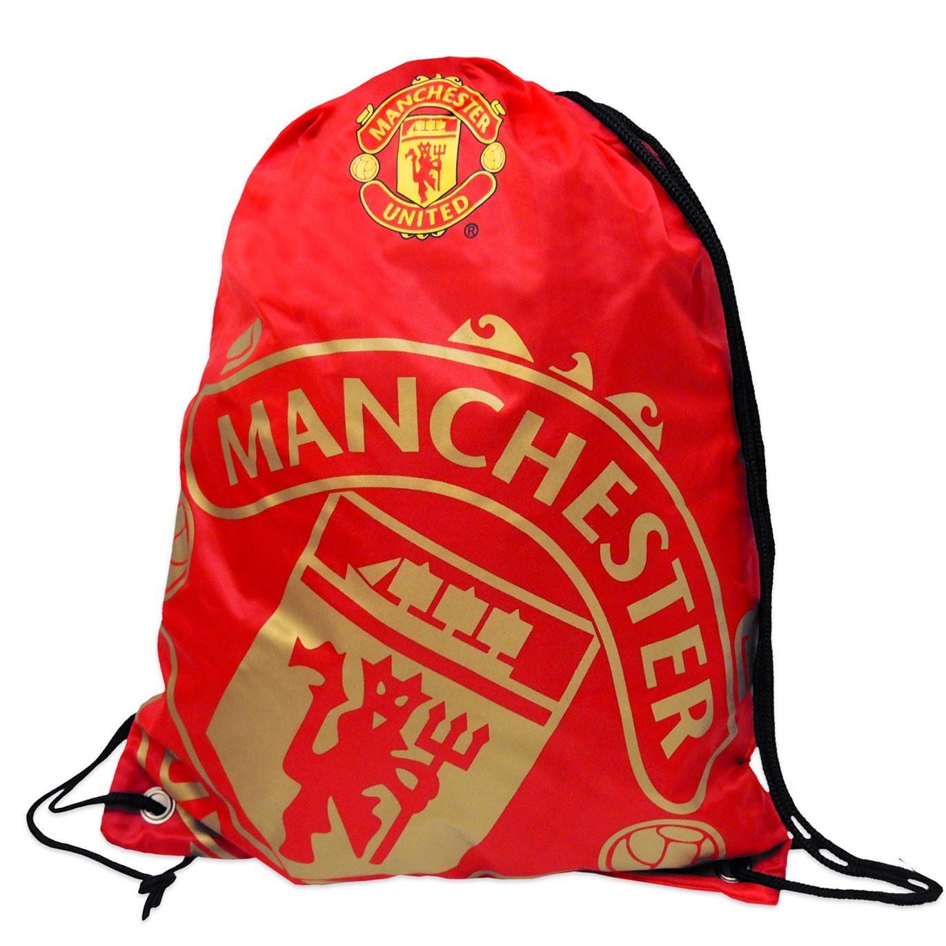 Manchester United Foil Print Gym Bag - Multi-Colour
