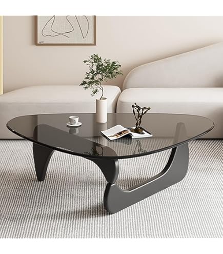 Amazon.com: Mid Century Modern Glass Coffee Table for Living Room