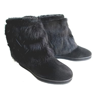 Amazon ストロベリーフィールズ St0360 レディース ラビットファー