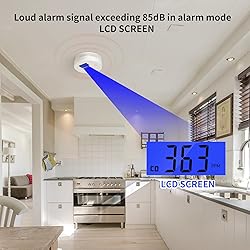 4-Pack,Smoke and Carbon Monoxide Detector,2 in 1 CO