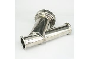 Sorekarain Fit 51mm Pipe OD 2" Tri Clamp SUS304 Sanitary Y Type Strainer Filter Home Brew