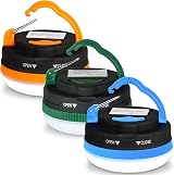 Flintronic 3PCS Camping Light LED Tent Light 5 Modes IP43 Waterproof with Hook