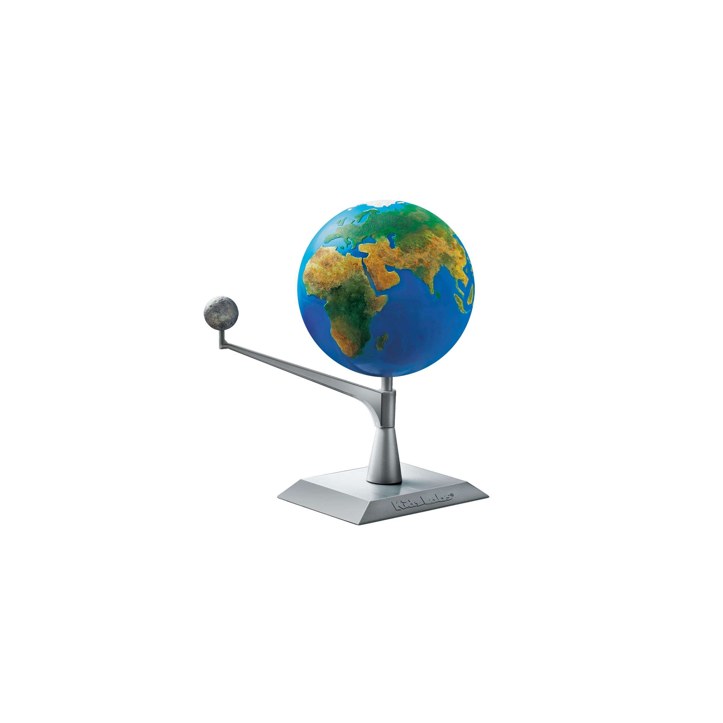 4M Kidzlabs Earth & Moon Model Kit – STEM Toys Science Lab DIY Orbit Planetarium Educational Gift
