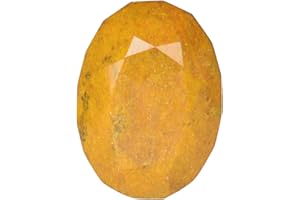GEMHUB Yellow Sapphire Natural Madagascar 2043.50 Ct. Yellow Sapphire Oval Shape Loose Gemstone V-7553