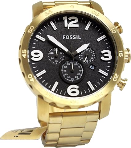 fossil montre or