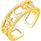 NUJIFFY Rings for Women Butterfly Ring 925 Sterling Silver Rings Adjustable Promise Open Ring for Women Couple Wedding Engagement Jewelry Gifts