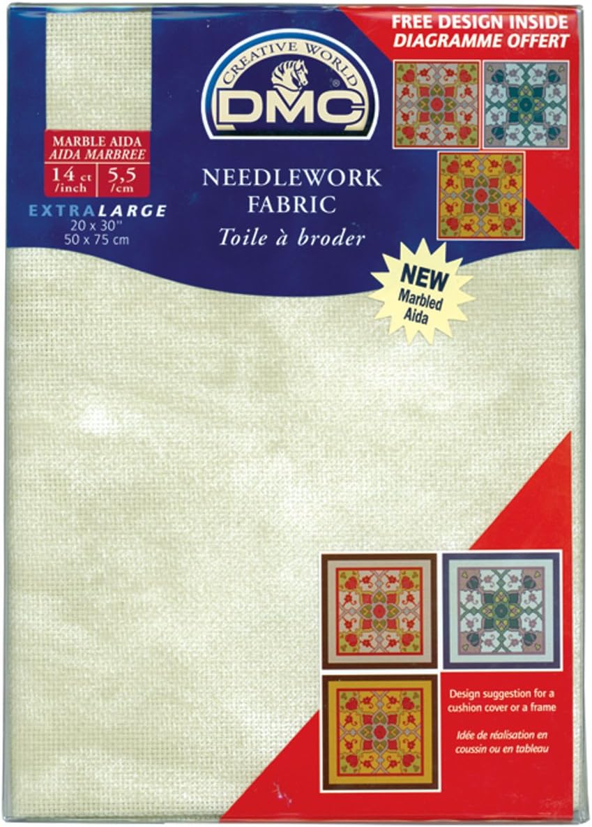 The Classic Style Dmc Dc28m 3024 Marble Aida Needlework Fabric 20 By 30 Inch Mountain Sage 14 Count Cheap Store Brightstarts Co