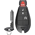 BestRemotes Keyless Entry Remote Car Key Fob Replacement for GQ4-53T for 2013-2018 Dodge Ram 1500 2500 3500