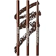 KISS NEW YORK Professional Lip Liner, Long-Lasting Luxury Intense Lipliner, Creamy Retractable Easy to Use Richly Pigmented Lip Liner Pencil 3 PCS (Dark Brown)