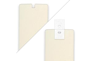 FLYIEE 30 Sets (60 Pcs) Vertical Blinds Replacement Slats Panels, Vertical Blind Repair Tabs Kit, Clear Apartment Blinds Replacement Fixers, Horizontal Blinds Replacement Parts